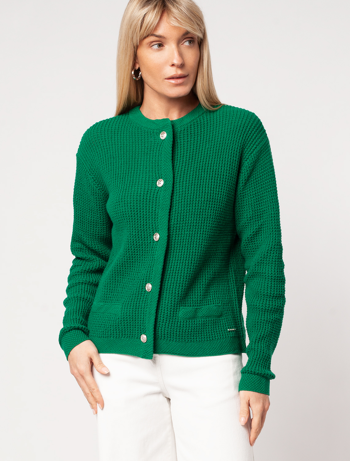 картинка Жакет женский зеленый от магазина Одежда+